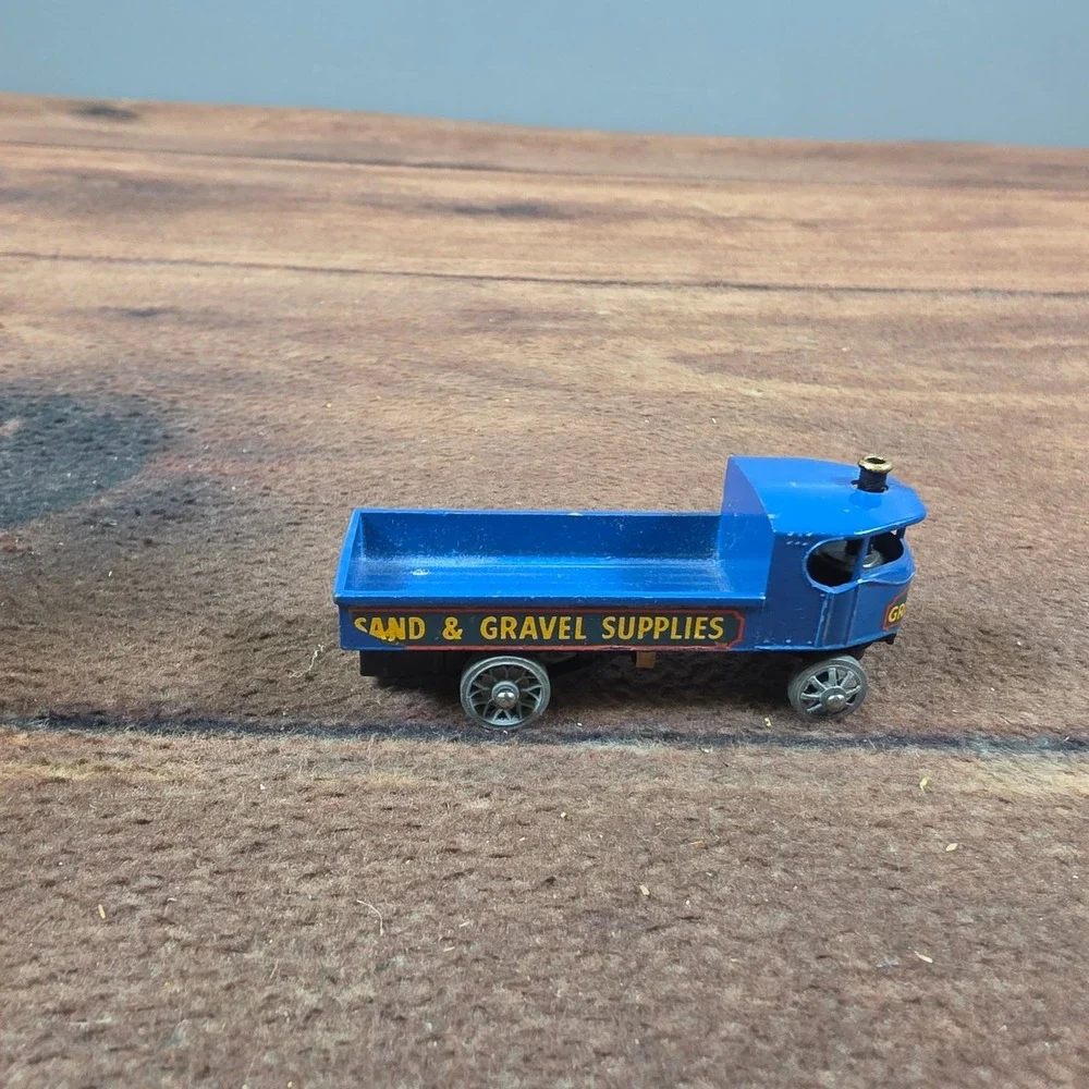 Lesney Models of Yesteryear No 4 Sentinel Steam Wagon Blue Good Original Box